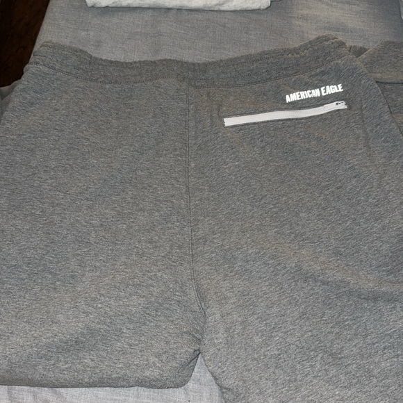 men’s gray sweatpants - Picture 3 of 4